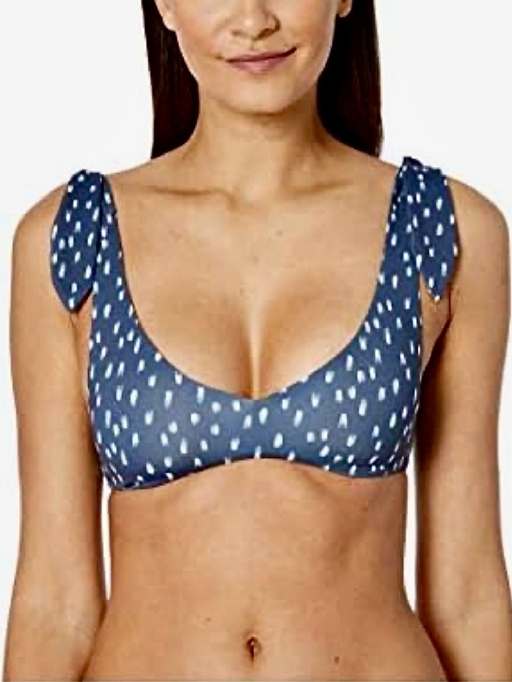 Eberjey Noelle Ikat Stroke Bikini Top
